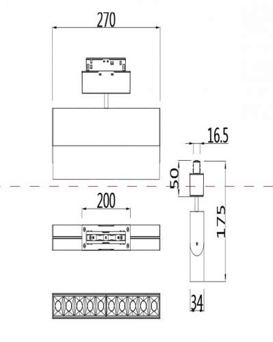 Светильник на штанге Maytoni Points TR015-2-20W3K-B в Слободском фото 4