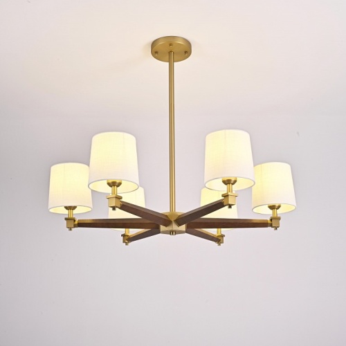 Люстра на штанге Imperiumloft Jorgenson White/Dark wood STAVRA01 в Нижнем Новгороде фото 6