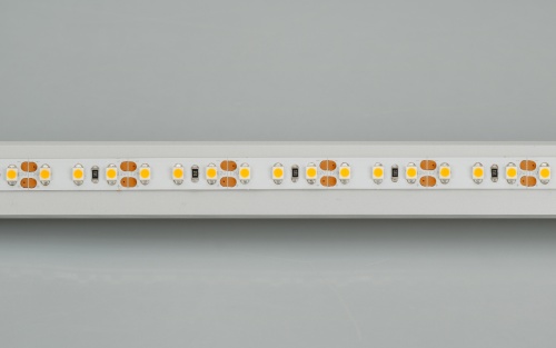 Лента RT 2-5000 12V Warm2400 2x (3528, 600 LED, LUX) (Arlight, 9.6 Вт/м, IP20) в Кирове фото 5