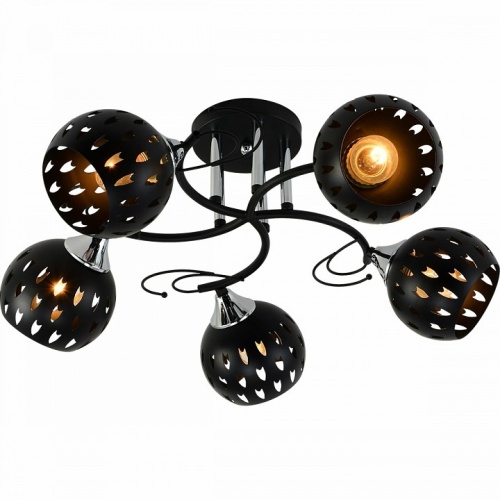 Потолочная люстра 01314-0.3-05 BK+CR в Нижнем Новгороде фото 4