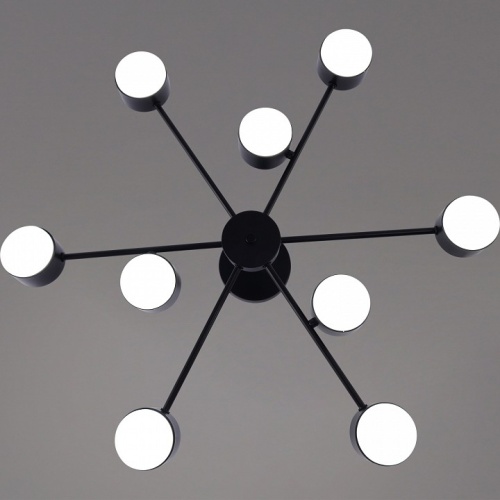 Люстра на штанге 03738 03738-0.3-09 BK GX53 в Нижнем Новгороде фото 4