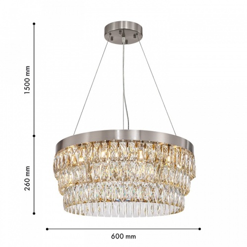 Подвесная люстра Favourite Magnitudo 4715-12P в Нижнем Новгороде фото 6