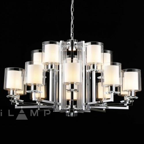 Подвесная люстра iLamp King RM6201-10+5 CR+CL в Нижнем Новгороде