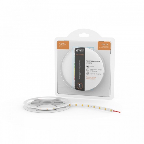 Лента светодиодная Gauss Basic BT002 в Нижнем Новгороде фото 7