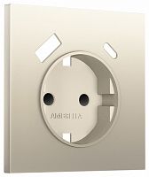 Накладка для розетки с заземлением и со шторками и 2хUSB type A и C Ambrella Volt SIGMA SP5500 в Нижнем Новгороде
