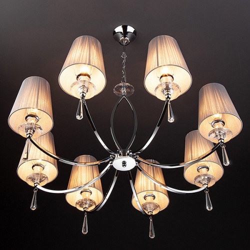 Подвесная люстра Eurosvet Valery 60079/8 хром в Нижнем Новгороде фото 5