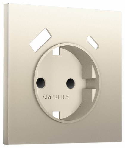 Накладка для розетки с заземлением и со шторками и 2хUSB type A и C Ambrella Volt SIGMA SP5500 в Нижнем Новгороде