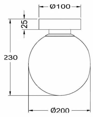 Накладной светильник Maytoni Basic form MOD321WL-01B1 в Симферополе фото 2