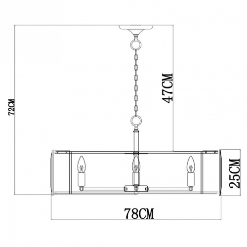 Подвесной светильник Divinare Ostin 1100/02 SP-8 в Ермолино фото 2