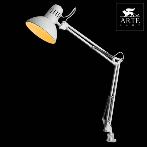 Настольная лампа офисная Arte Lamp Senior A6068LT-1WH в Петровом Вале фото 4