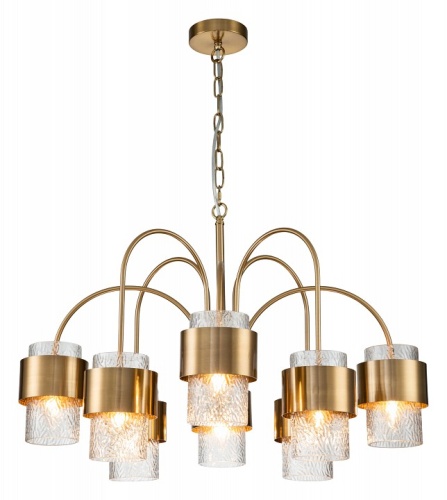 Подвесная люстра Indigo Eleganza 12019/A/8P Brass в Нижнем Новгороде фото 4