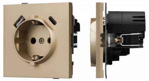 Розетка 2хUSB type A и C без рамки Arlight SCT-TENDO 054608 в Нижнем Новгороде