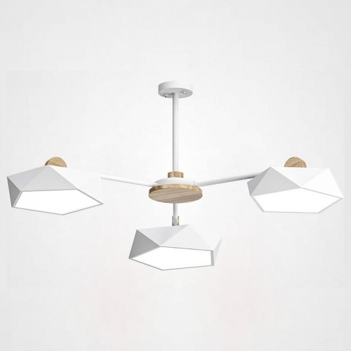 Люстра на штанге Imperiumloft Geometric Белая GEOMETRIC-CH01 в Нижнем Новгороде