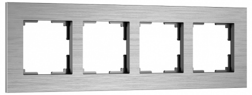 Рамка на 4 поста Werkel AluMax алюминий W0043506 в Нижнем Новгороде