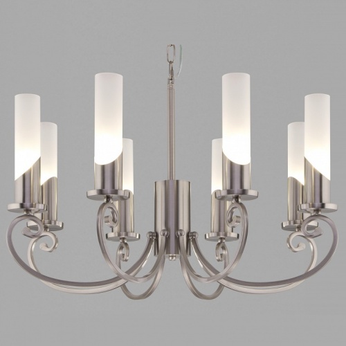 Подвесная люстра Eurosvet Banci 60117/8 никель в Нижнем Новгороде