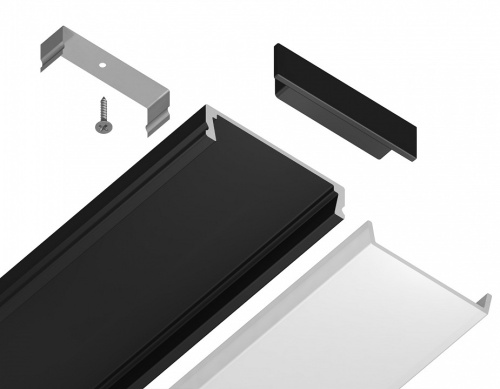 Профиль накладной Ambrella Light GP GP1800BK в Нижнем Новгороде фото 5