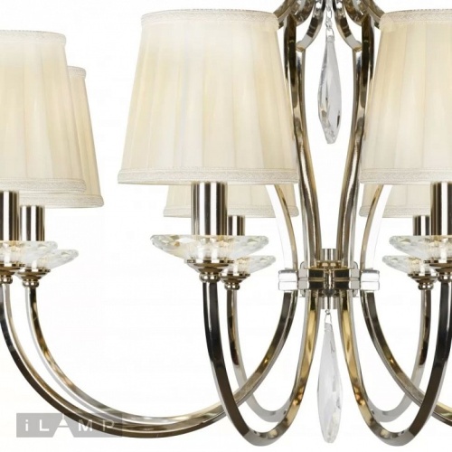 Подвесная люстра iLamp Charm P2508-8 nic в Нижнем Новгороде фото 3