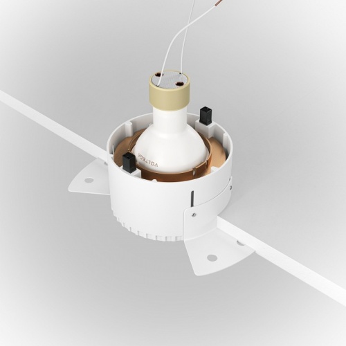 Встраиваемый светильник Maytoni Share DL051-01-GU10-RD-WMG в Бородино фото 3