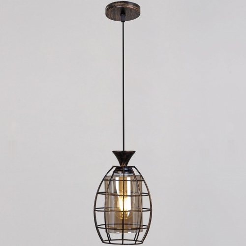 Подвесной светильник 03525-0.9-01 BK+GD в Нижнем Новгороде