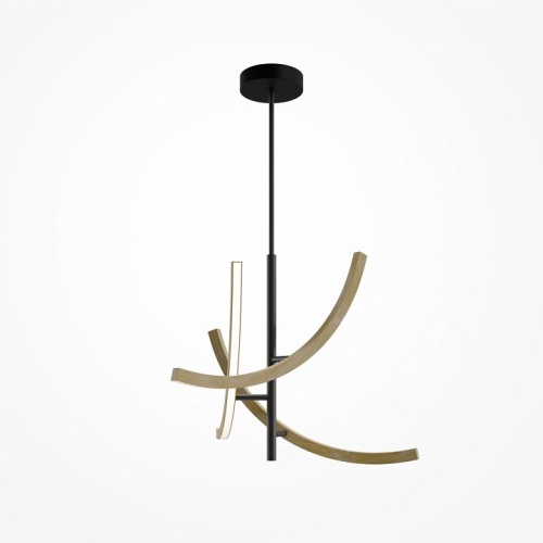 Люстра на штанге Maytoni Wabi MOD428PL-L27BK в Нижнем Новгороде фото 8