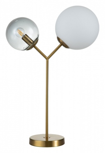 Настольная лампа декоративная Indigo Duetto 11023/2T Bronze в Кизилюрте