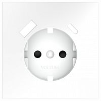 Накладка для розетки с заземлением и со шторками и 2хUSB type A и C Voltum S70 VLS001002 в Нижнем Новгороде