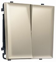 Выключатель самовозвратный двухклавишный без рамки Ambrella Volt MS MS543050 в Нижнем Новгороде