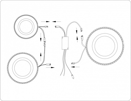 Потолочная люстра Ambrella Light FA FA8867 в Нижнем Новгороде фото 8