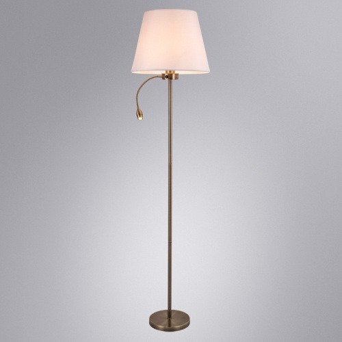 Торшер с подсветкой Arte Lamp Elba A2581PN-2AB в Сочи фото 6