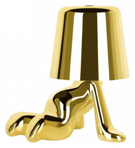 Настольная лампа декоративная Loft it Brothers 10233/A Gold в Артемовском