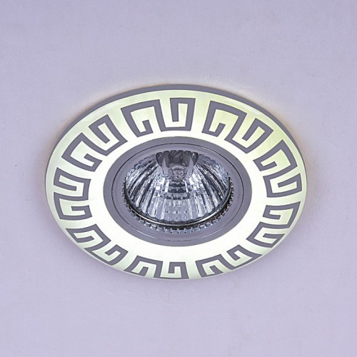 Встраиваемый светильник 09504-9.0-001MN MR16+LED3W WH/CR в Нижнем Новгороде фото 2