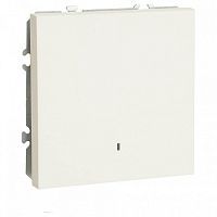 Выключатель одноклавишный с подсветкой без рамки Stekker Эмили 49863 в Нижнем Новгороде