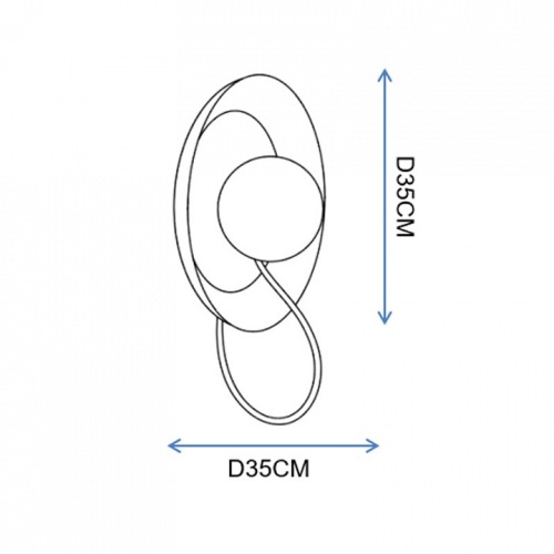 Бра Imperiumloft MARGOTT Orange margott-wall01 в Нижнем Новгороде фото 8