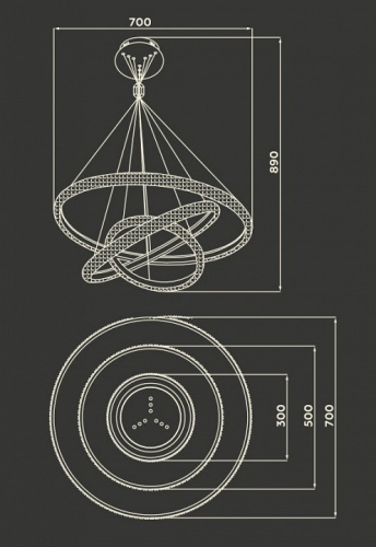 Подвесной светильник Ambrella Light FA FA6157 в Нижнем Новгороде фото 7