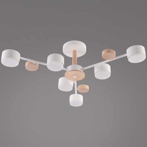 Люстра на штанге 03758-0.3-06 WT+WOOD GX53 в Нижнем Новгороде фото 5