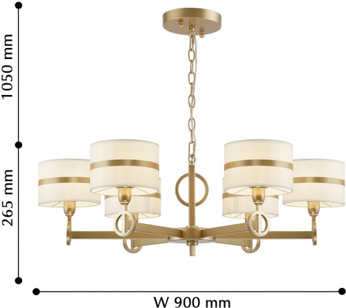 Подвесная люстра Favourite Mateo 2634-8P в Нижнем Новгороде фото 8