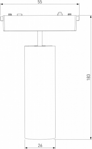 Светильник на штанге Elektrostandard Flat Magnetic a063713 в Нижнем Новгороде фото 4