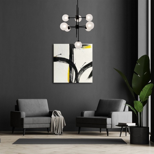 Люстра на штанге Eurosvet Volver 50383 черный в Нижнем Новгороде фото 5