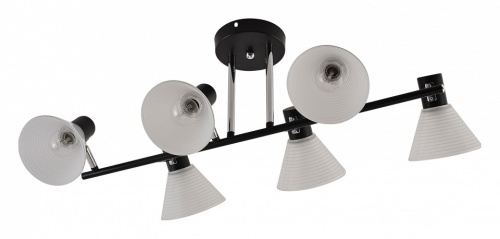 Люстра на штанге 01553-3.3-06B BK+CR в Нижнем Новгороде