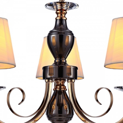 Подвесная люстра ILLUMICO  IL5272-3P-27 BK GD в Нижнем Новгороде фото 3