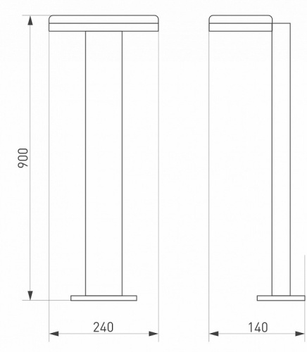 Наземный высокий светильник Arlight Tent 029978 в Нижнем Новгороде фото 2