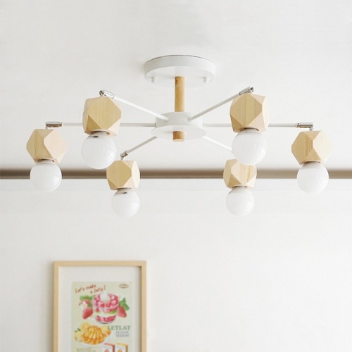 Люстра на штанге Imperiumloft JX White JX01 в Нижнем Новгороде фото 2