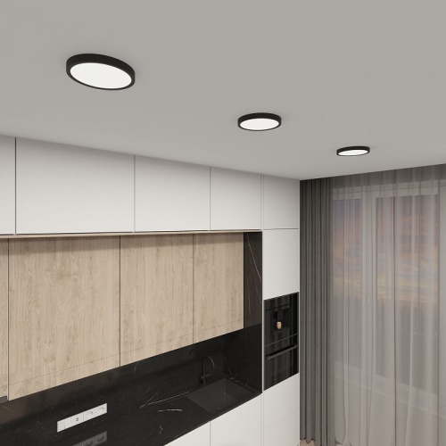 Накладной светильник Denkirs THIN DK6520-BK в Нижнем Новгороде фото 5