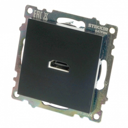 Розетка HDMI без рамки Stekker Катрин 50062 в Нижнем Новгороде фото 8
