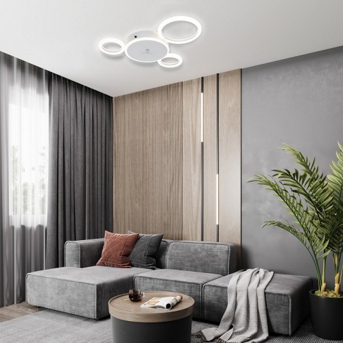 Потолочная люстра Escada Saturn 10268/4LED White в Нижнем Новгороде фото 2