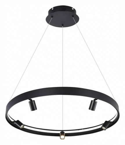 Подвесная люстра iLedex Vision 2060-D800 BK в Нижнем Новгороде фото 3
