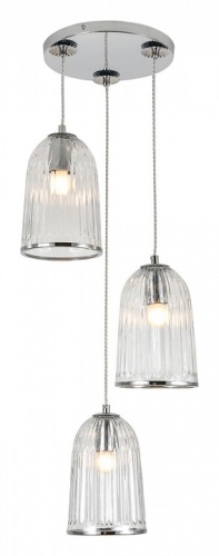 Подвесной светильник Indigo Lucido 11046/3P Chrome в Нижнем Новгороде фото 4