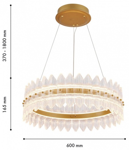 Подвесной светильник Favourite Mirabella 4754-5P в Нижнем Новгороде фото 2