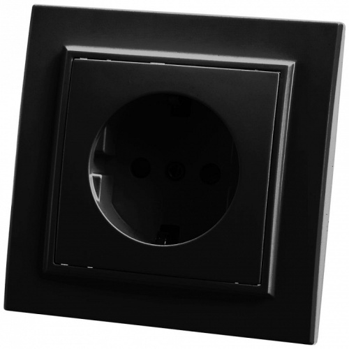 Розетка с заземлением и со шторкой Stekker Эрна 39479 в Нижнем Новгороде фото 2