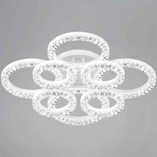 Люстра на штанге  09847-0.3-4+4A WH в Нижнем Новгороде фото 2